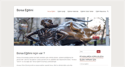 Desktop Screenshot of borsaegitimi.com